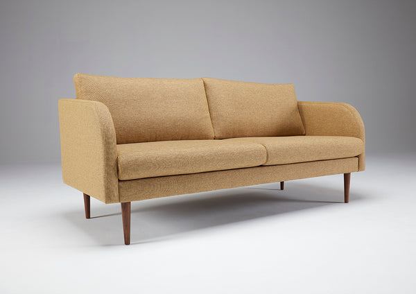 Round 3 Seater Sofa - Yellow