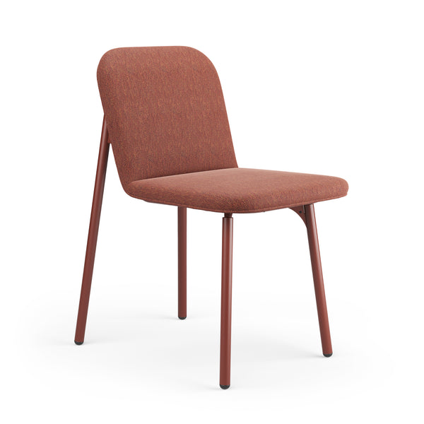 SLS Chair 3 - Metal legs - Brown