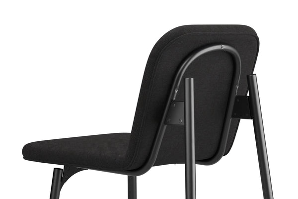 SLS Chair 3 - Metal legs - Black