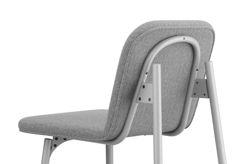 SLS Chair 3 - Metal legs - Grey