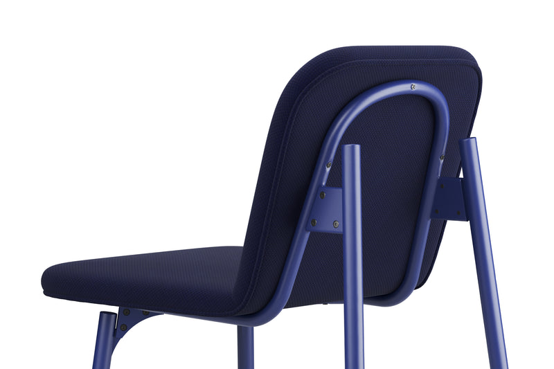 SLS Chair 3 - Metal legs - Blue