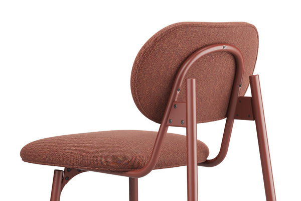 SLS Chair 2 - Metal legs - Brown