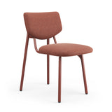 SLS Chair 1 - Metal legs - Brown