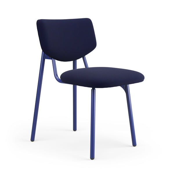 SLS Chair 1 - Metal legs - Blue