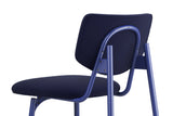 SLS Chair 1 - Metal legs - Blue