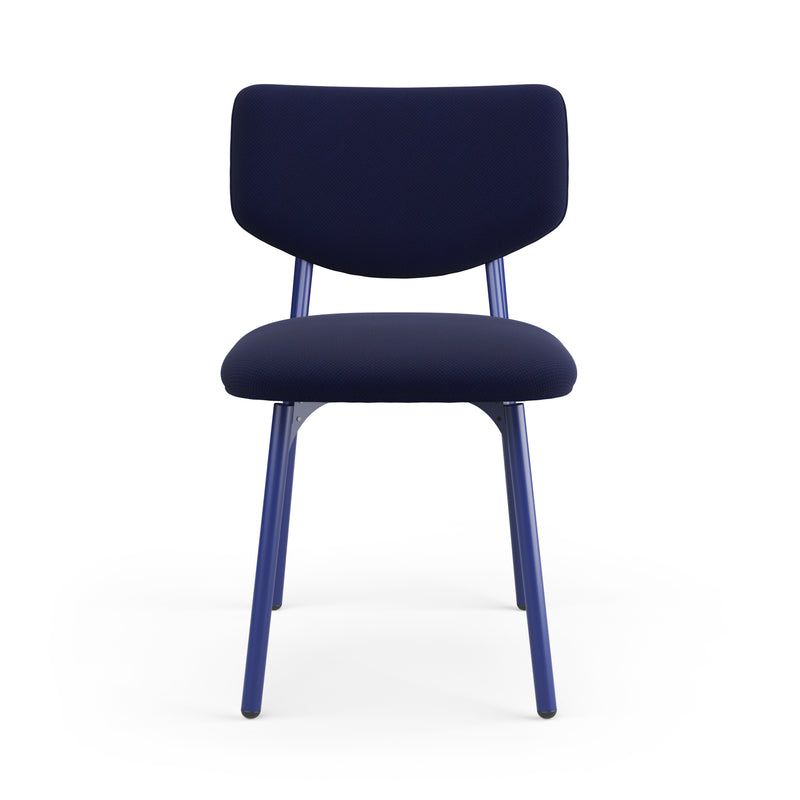 SLS Chair 1 - Metal legs - Blue