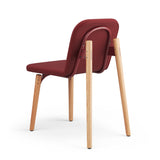 SLS Chair 3 - Wooden legs - Red