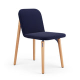 SLS Chair 3 - Wooden legs - Blue