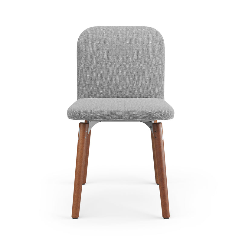 SLS Chair 3 - Wooden legs - Grey