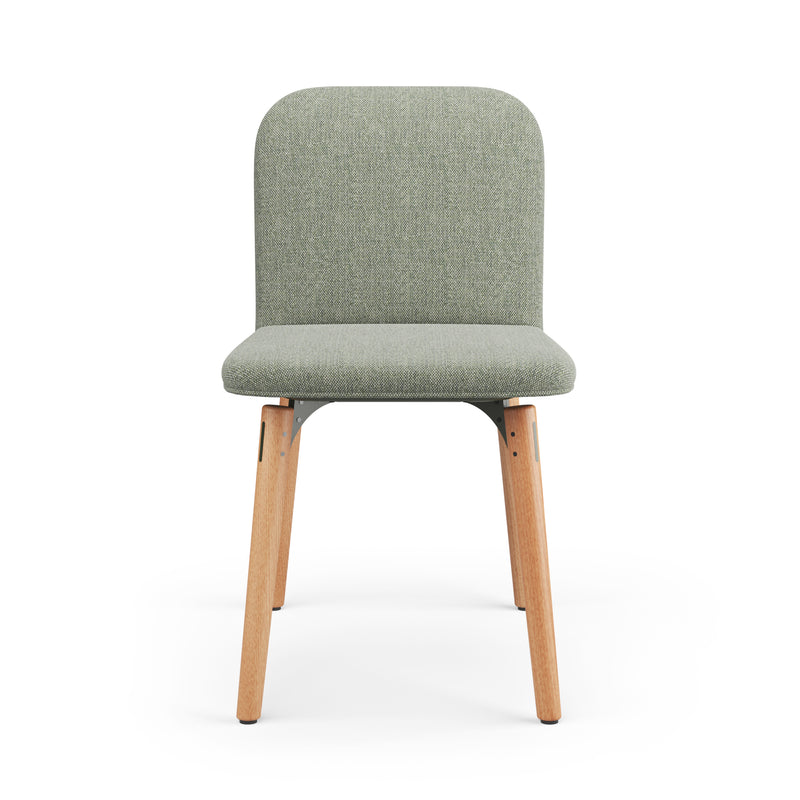 SLS Chair 3 - Wooden legs - Green