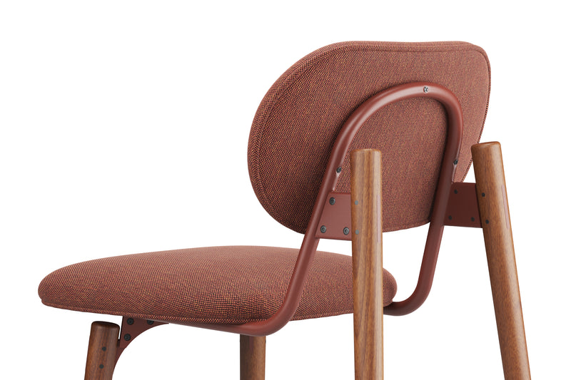 SLS Chair 2 - Wooden legs - Brown