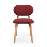 SLS Chair 2 - Wooden legs - Red