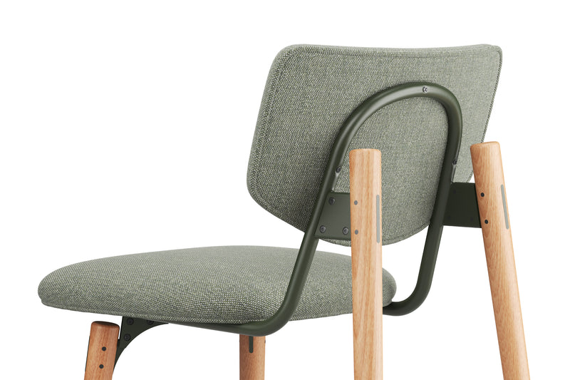 SLS Chair 1 - Wooden legs - Green