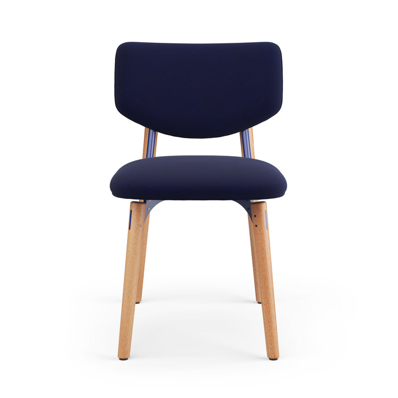 SLS Chair 1 - Wooden legs - Blue