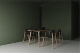 SLS Table - Rectangular - Wooden Legs - Green