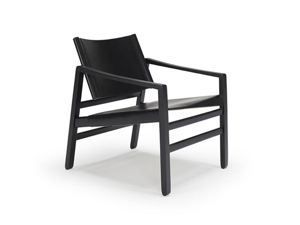 Saddle Armchair - Black