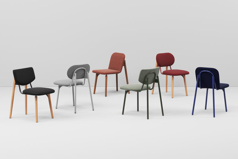 SLS Chair 1 - Wooden legs - Green