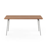 SLS Table - Rectangular - Metal Legs - Grey