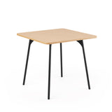 SLS Table - Square - Metal Legs - Black