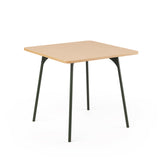 SLS Table - Square - Metal Legs - Green