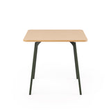 SLS Table - Square - Metal Legs - Green