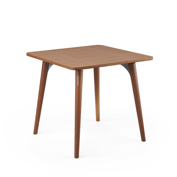 SLS Table - Square - Wooden Legs - Grey