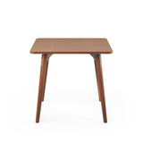 SLS Table - Square - Wooden Legs - Grey
