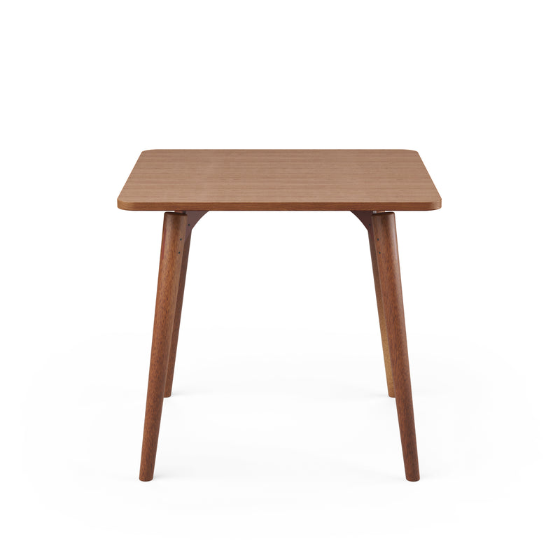 SLS Table - Square - Wooden Legs - Brown