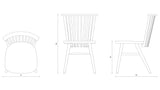 Tornasol Chair - Black, Green & Blue
