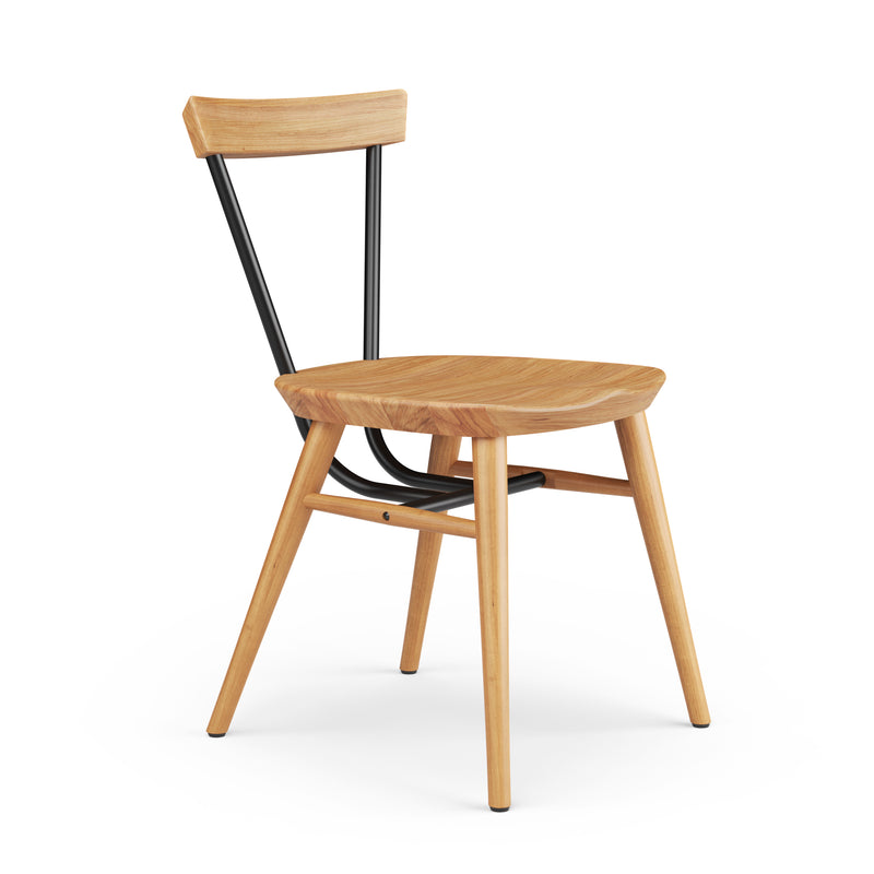 W-Tube Chair - Oak & Black