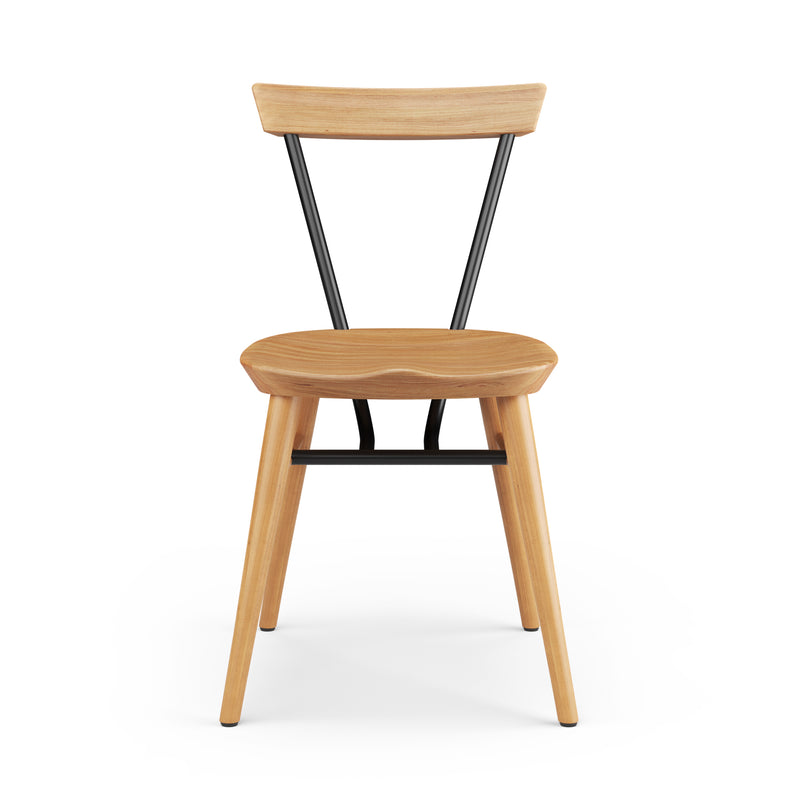 W-Tube Chair - Oak & Black