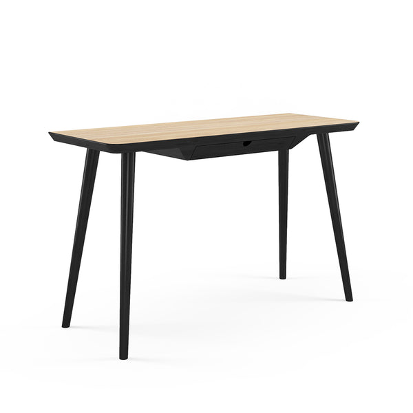 WW Desk - Oak & Black