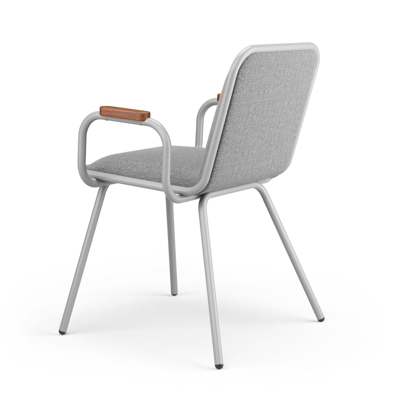 Dulwich Chair - Armrests - Grey