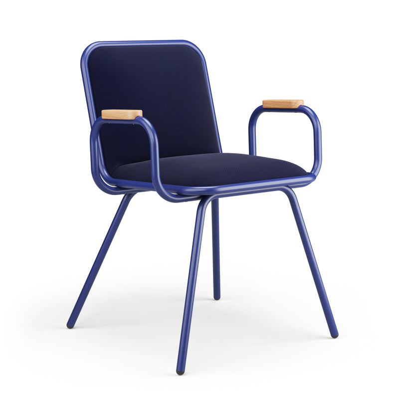 Dulwich Chair - Armrests - Blue