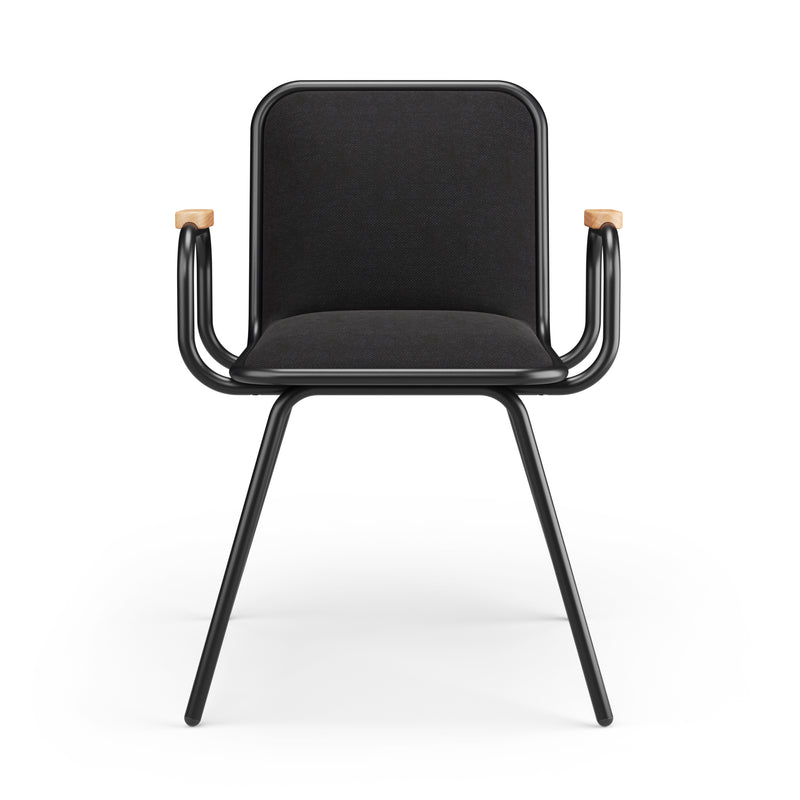 Dulwich Chair - Armrests - Black