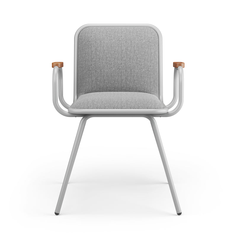 Dulwich Chair - Armrests - Grey