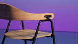 Otto Chair - Oak & Black