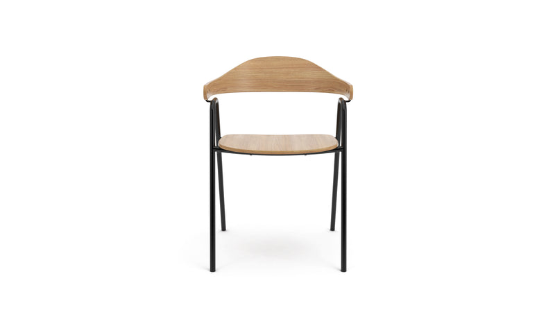 Otto Chair - Oak & Black