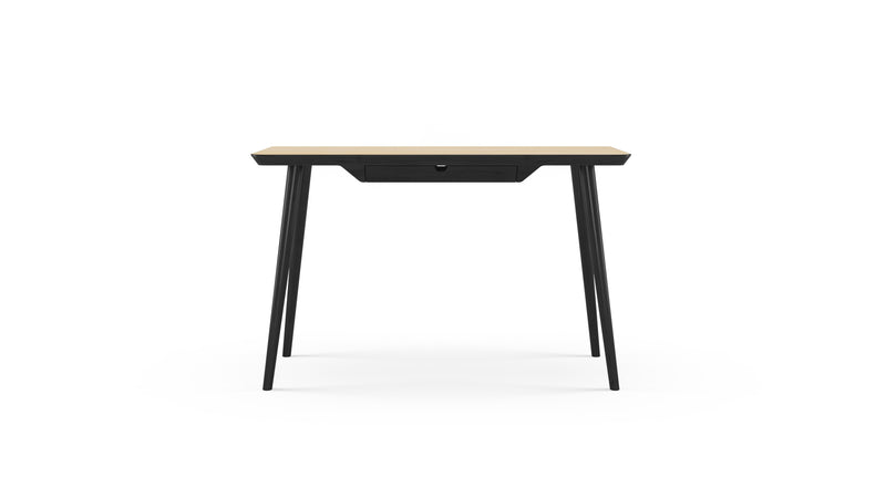 WW Desk - Oak & Black